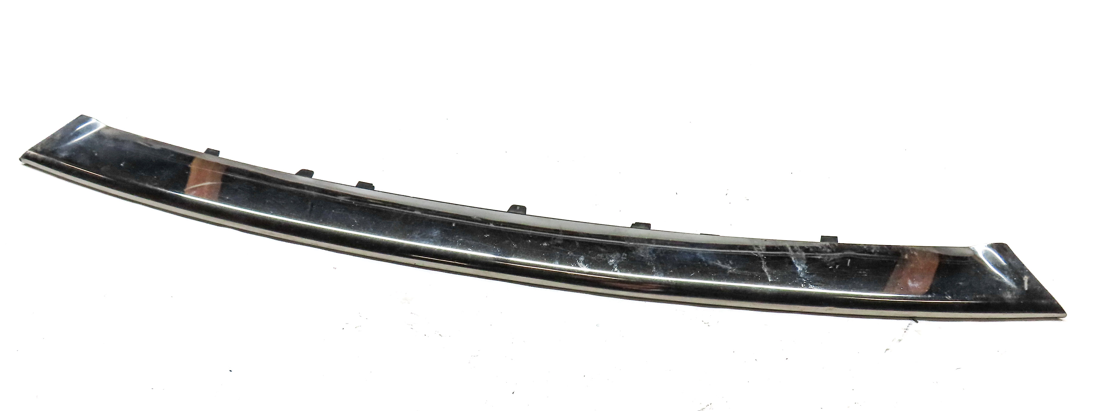 2013 PORSCHE CAYENNE (958) FRONT LOWER BUMPER TRIM MOULDING (CHROME) — exact item pictured